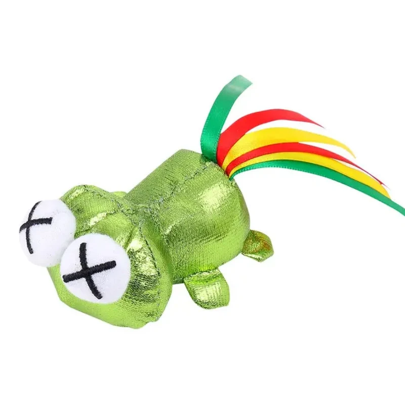 Wouapy Disco Rana Juguete de Peluche para Gatos