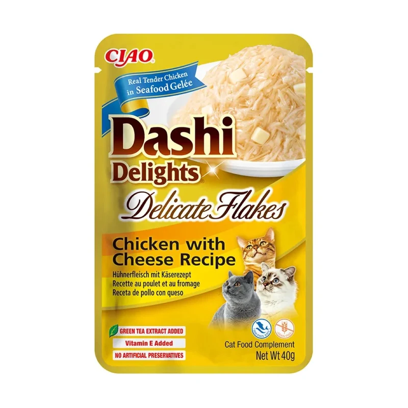 Inaba Dashi Delights Sobre Comida Húmeda para Gatos 40g