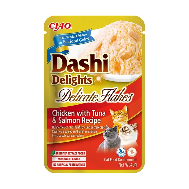 Inaba Dashi Delights Sobre Comida Húmeda para Gatos 40g