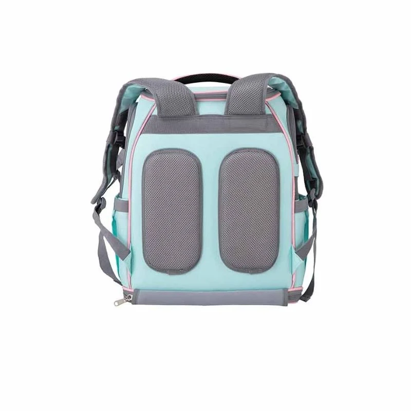 FREEDOG MOCHILA FUJI CON COMPARTIMENTO ROSA Y AZUL 42 X 39 X 26CM