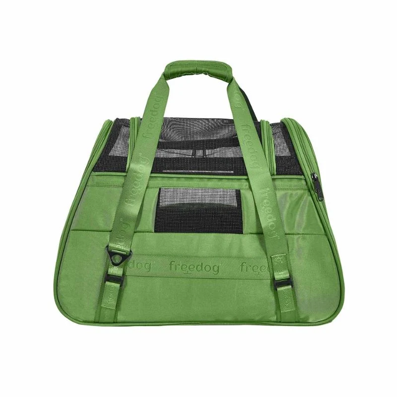 FREEDOG TRANSPORTIN PARA PERROS Y GATOS DENVER VERDE 50.5 X 23.5 X 35 CM