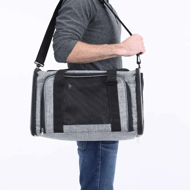 FREEDOG TRANSPORTIN ORLY GRIS PERROS 45 X 28 X 28 CM