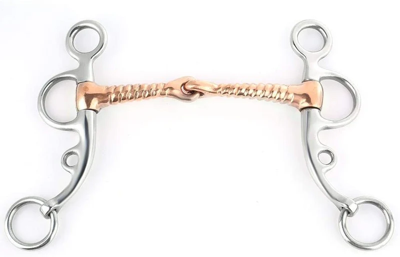 HEEPDD - Broca de acero inoxidable para caballo con forma de serpiente, para todo tipo de propósitos, broca de acero inoxidable