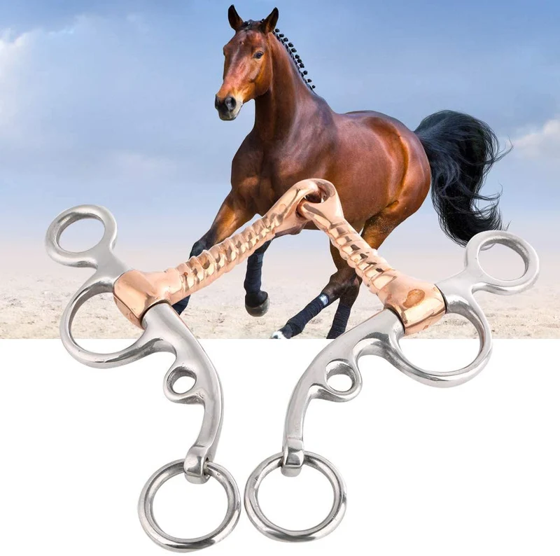 HEEPDD - Broca de acero inoxidable para caballo con forma de serpiente, para todo tipo de propósitos, broca de acero inoxidable