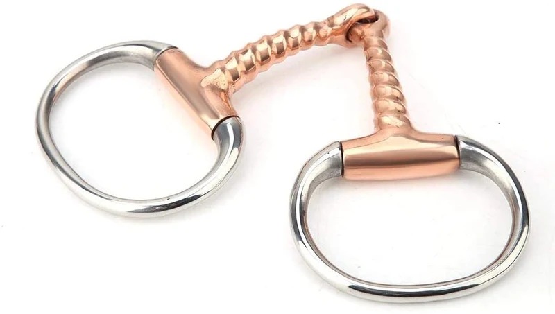 HEEPDD - Broca de acero inoxidable para caballo con forma de serpiente, para todo tipo de usos