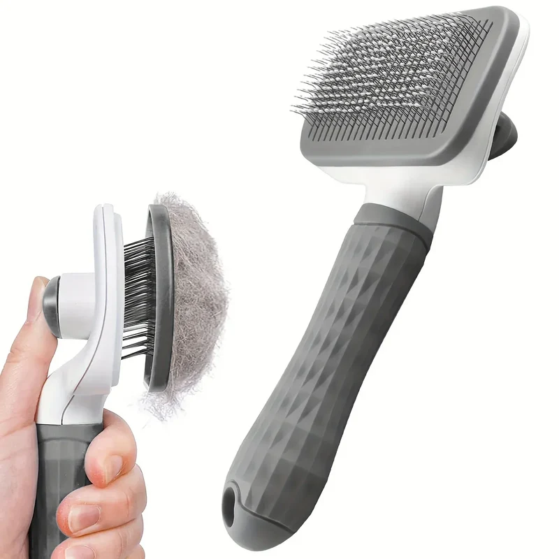 Brosse Auto-Nettoyante pour Chiens et Chats