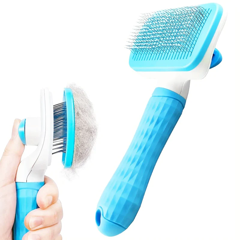Brosse Auto-Nettoyante pour Chiens et Chats