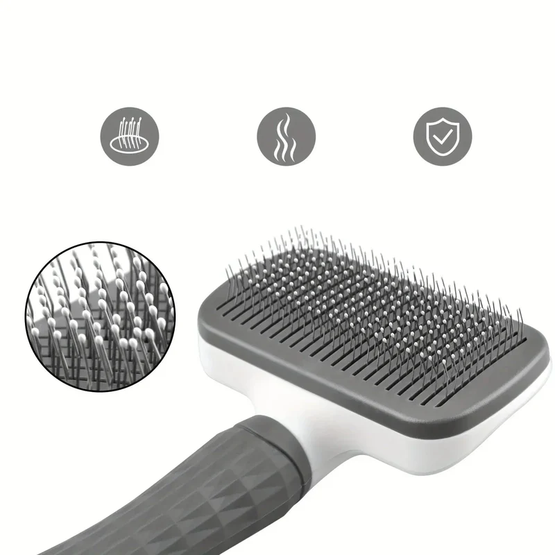 Brosse Auto-Nettoyante pour Chiens et Chats