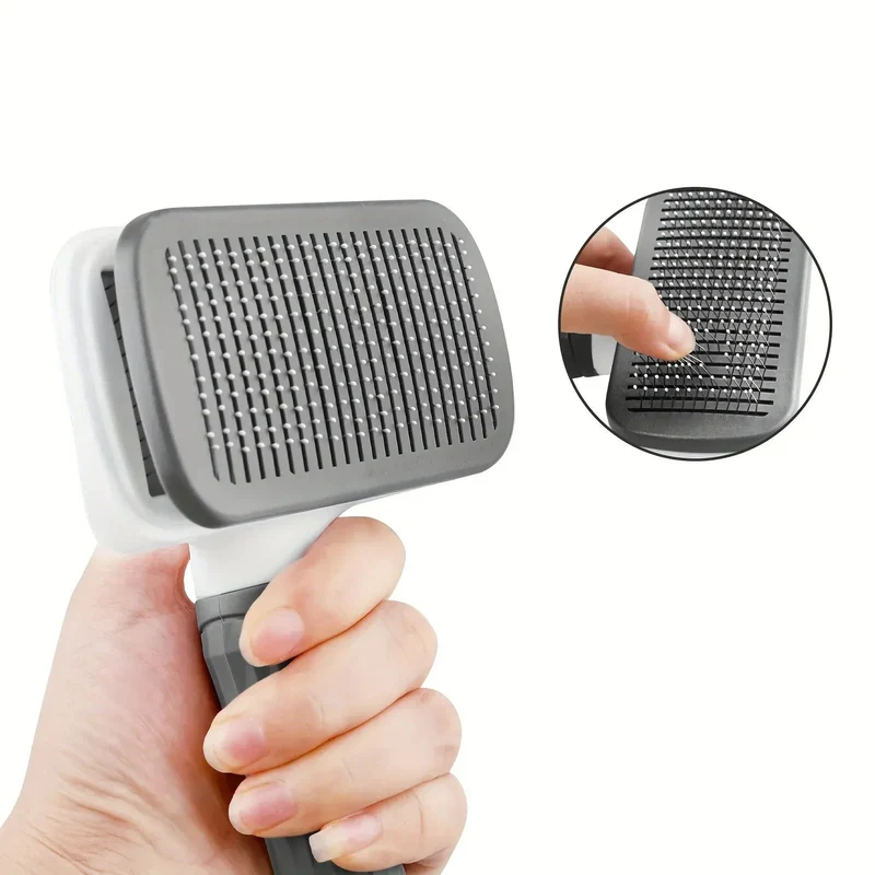 Brosse Auto-Nettoyante pour Chiens et Chats