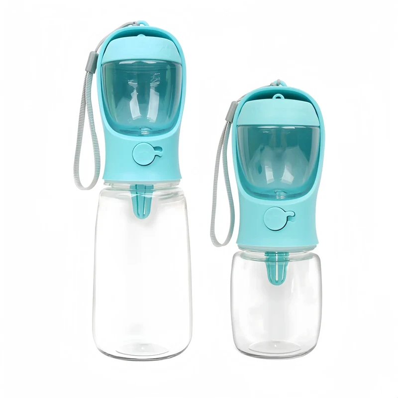 Bouteille d’Eau Portable pour Chiens avec Distributeur