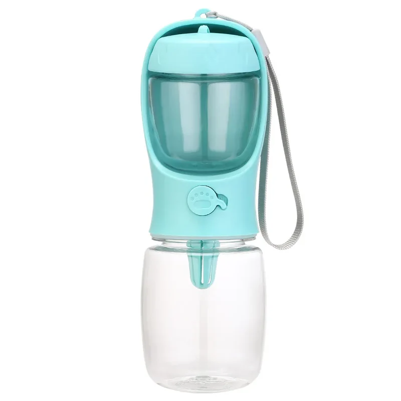 Bouteille d’Eau Portable pour Chiens avec Distributeur