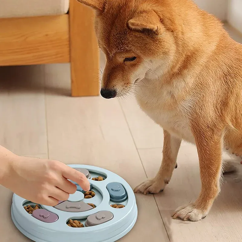 Jouet Puzzle Interactif pour Chien avec Distributeur de Friandises