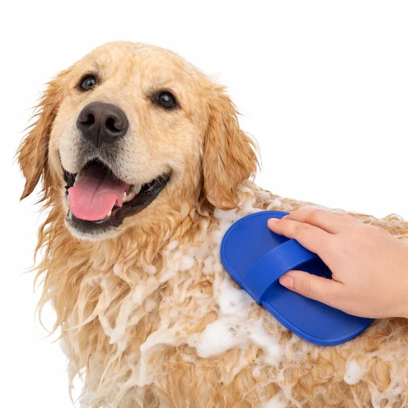 Brosse de Toilettage en Silicone pour Chiens et Chats