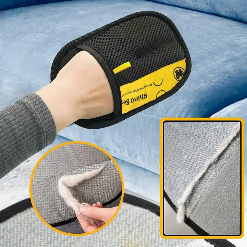 Brosse Réutilisable Anti-Poils pour Animaux Chiens et Chats