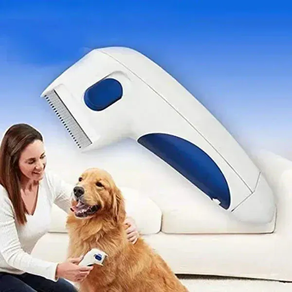Peigne Électronique Anti-Puces pour Chien et Chat