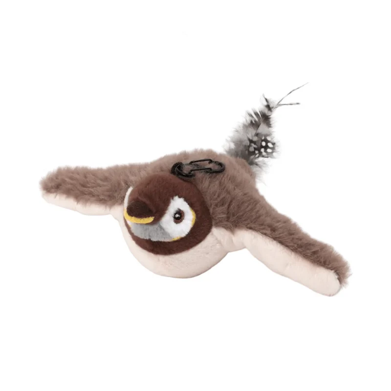 Oiseau Interactif Battant Rechargeable pour Chat