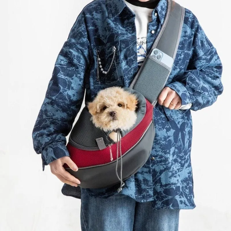Sac Bandoulière de Transport pour Chien et Chat