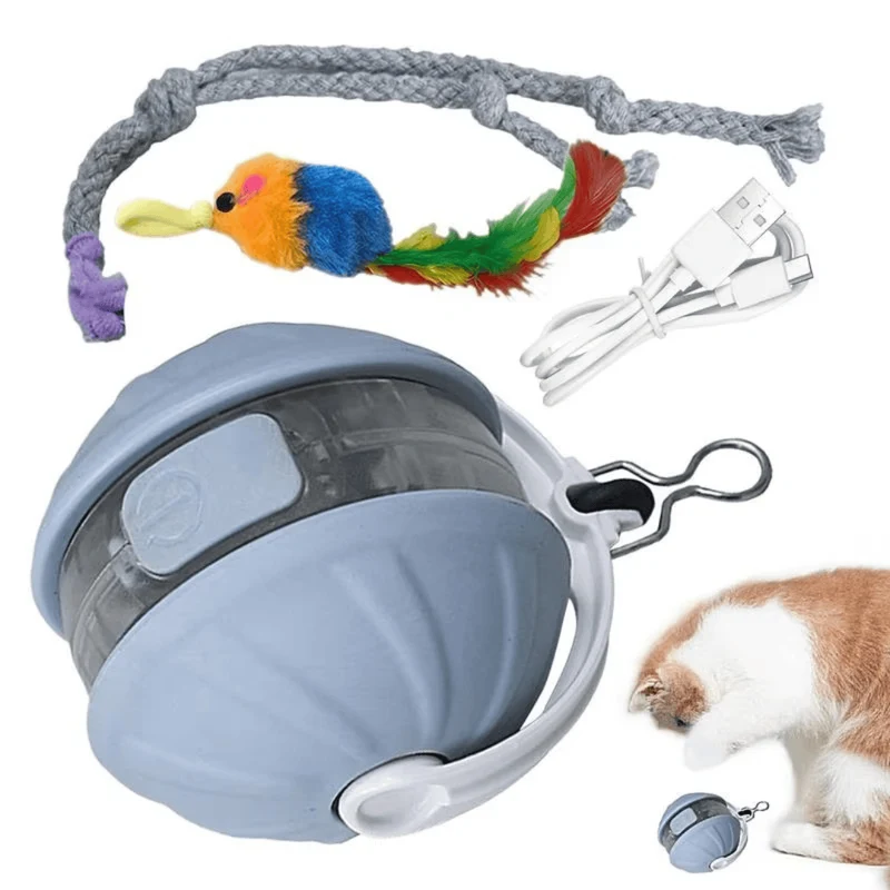 Balle Laser Interactive 3-en-1 pour Chat