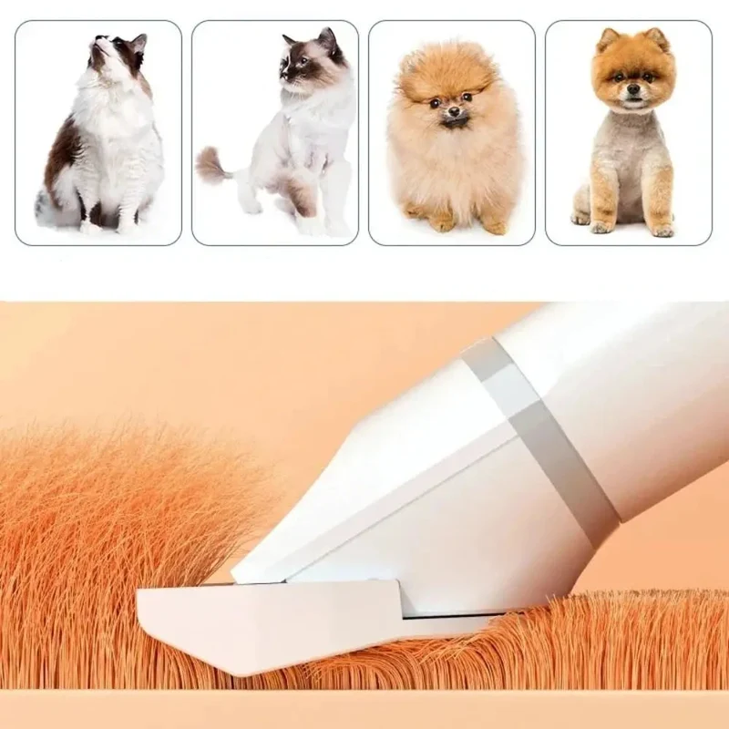 Tondeuse Sans Fil Multifonction pour Chien et Chat