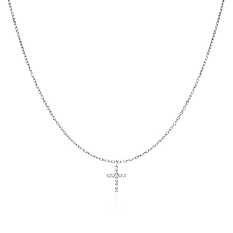 Collar Cruz de Circonitas