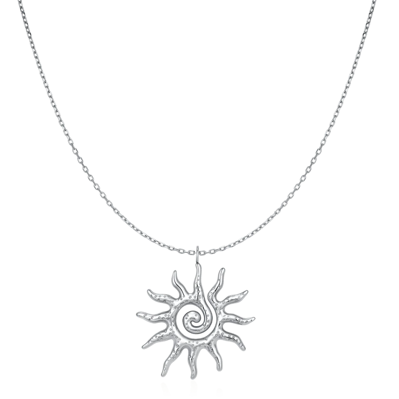 Collar Sol Espiral