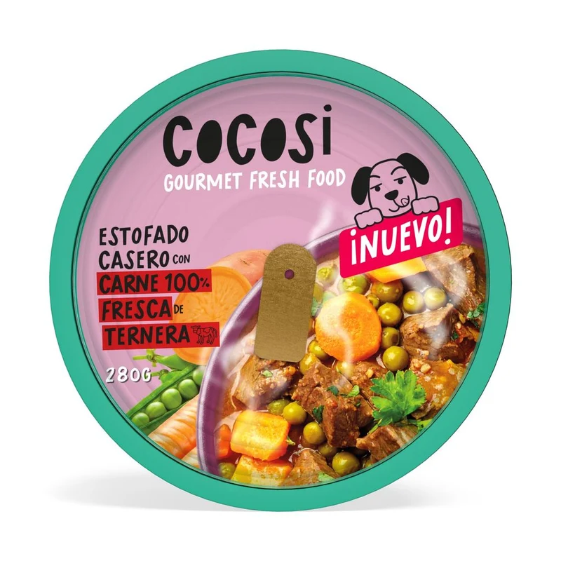 Cocosi Estofado Casero de Ternera para Perros
