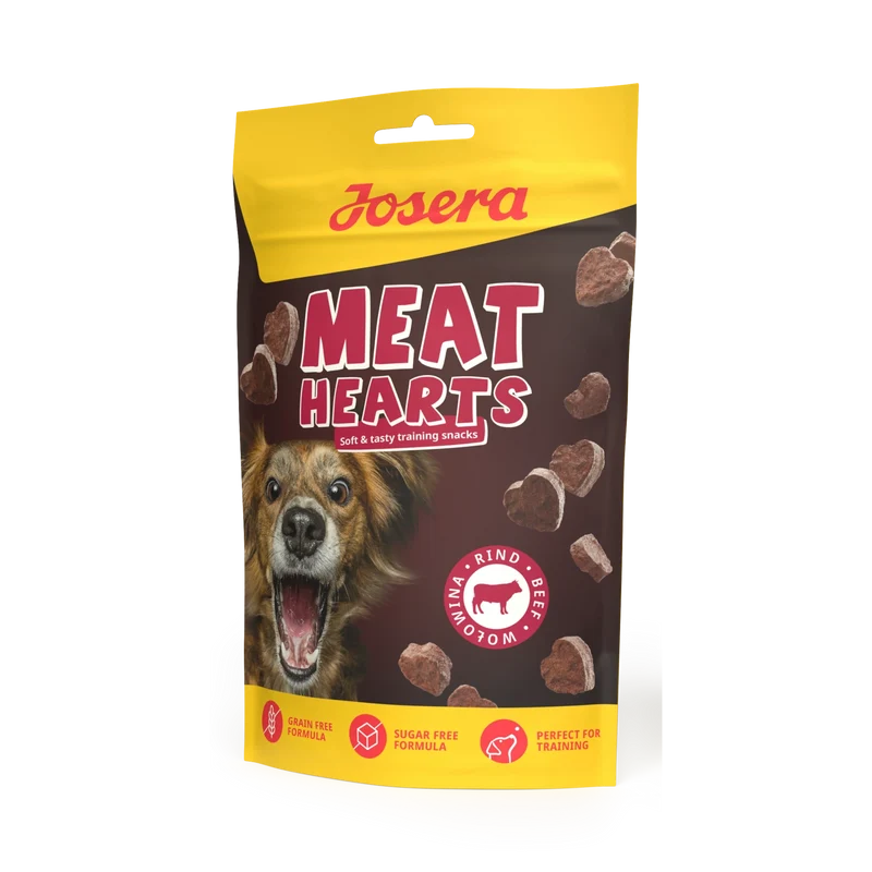 Josera Meat Hearts Ternera Snack de Adiestramiento para Perros
