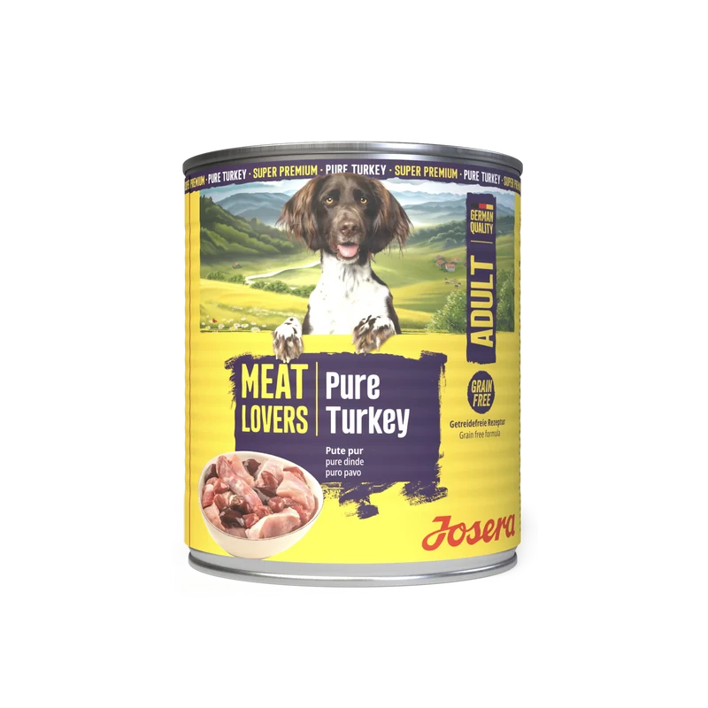 Josera Meat Lovers Puro Pavo Comida Húmeda para Perros