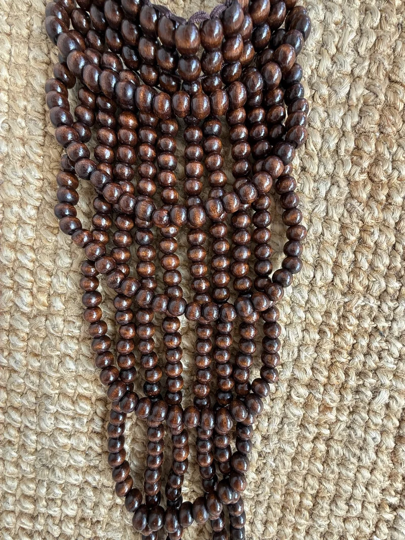 Collar Jirafa marrón