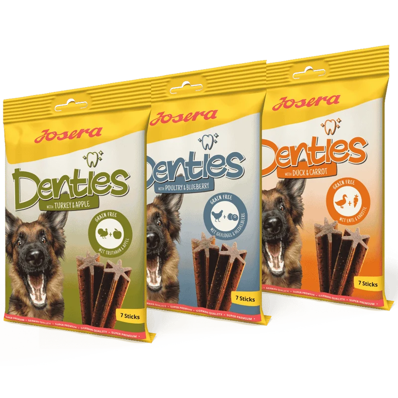 Josera Denties 180 g Snack Premium Sin Cereales para Perros