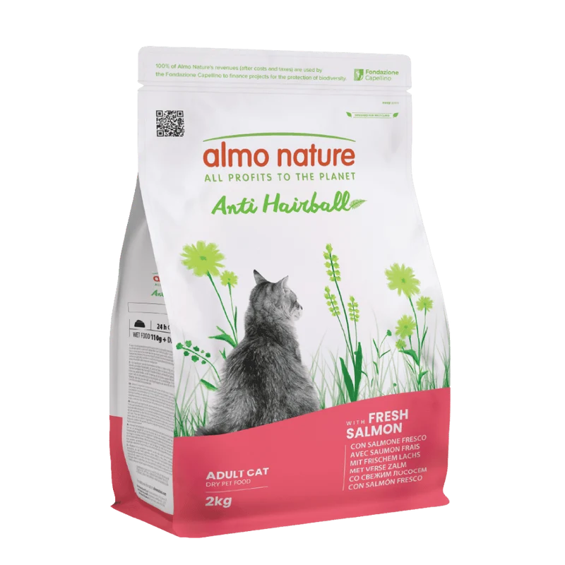 Almo Nature Anti Hairball Salmón Fresco Pienso para Gatos