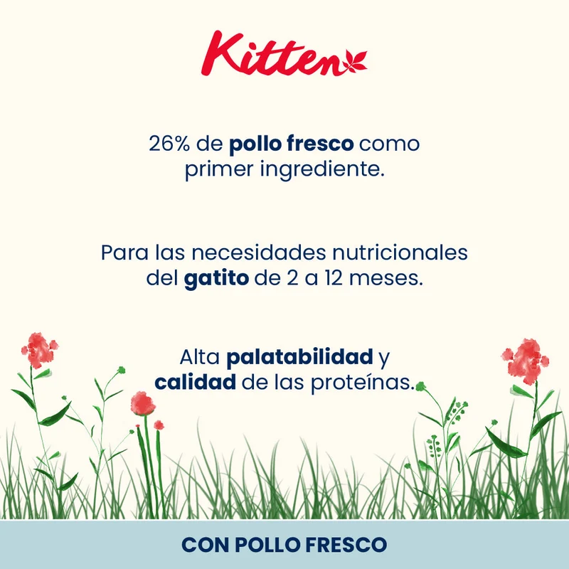 Almo Nature Kitten Pollo Pienso para Gatos
