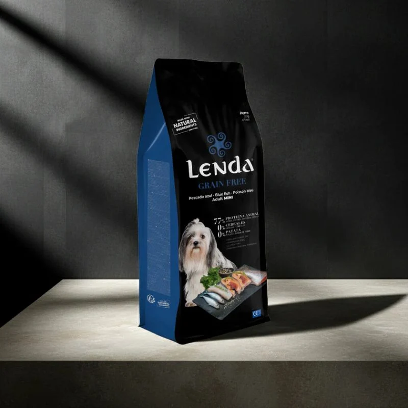 LENDA GRAIN FREE PERROS PESCADO AZUL ADULTO MINI 2 KG