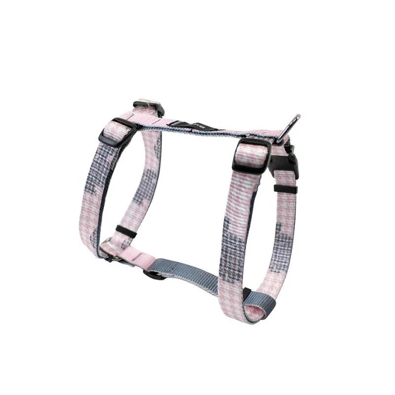 YAGU PASEO ARNES PERROS NYLON FLOW ROSA