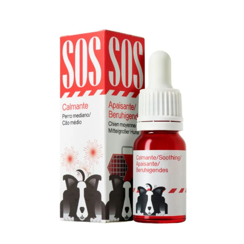 ACEITE DE CBD TRANQUILIZANTE PERRO MEDIANO 7-25 KG SOS 6% 600 MG