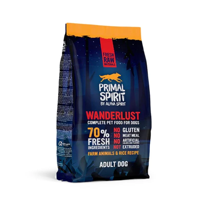 ALPHA SPIRIT PRIMAL SPIRIT PERROS WANDERLUST 12 KG