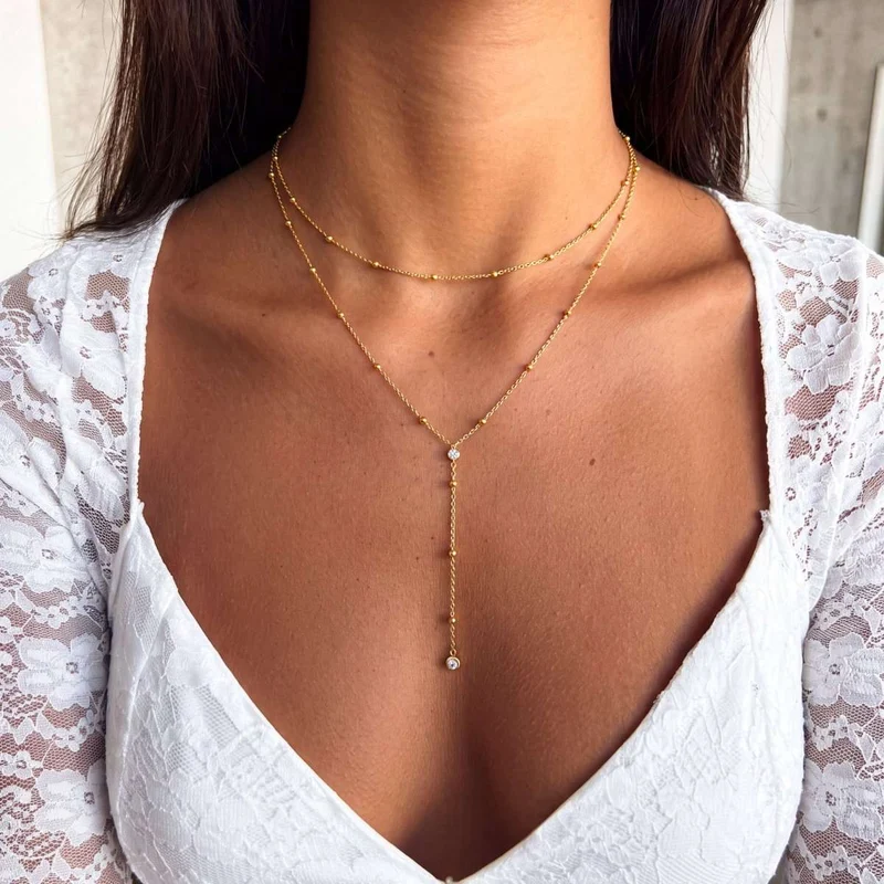 Collar Doble Caída