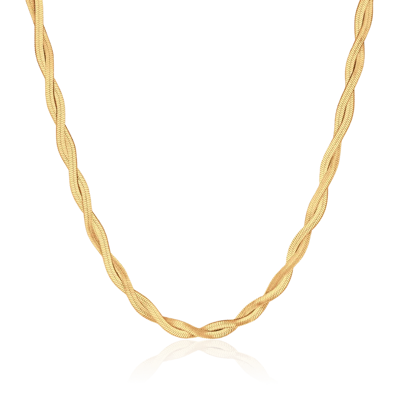 Collar Doble Trenzado