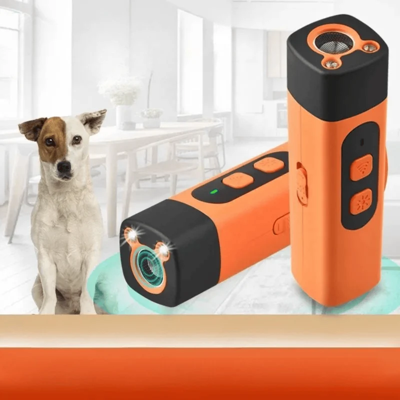 Dispositif Ultrasonique Anti-Aboiement Rechargeable pour Chien