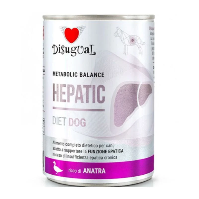 COMIDA HUMEDA PERROS HEPATIC PATO DISUGUAL 6 X 400 G
