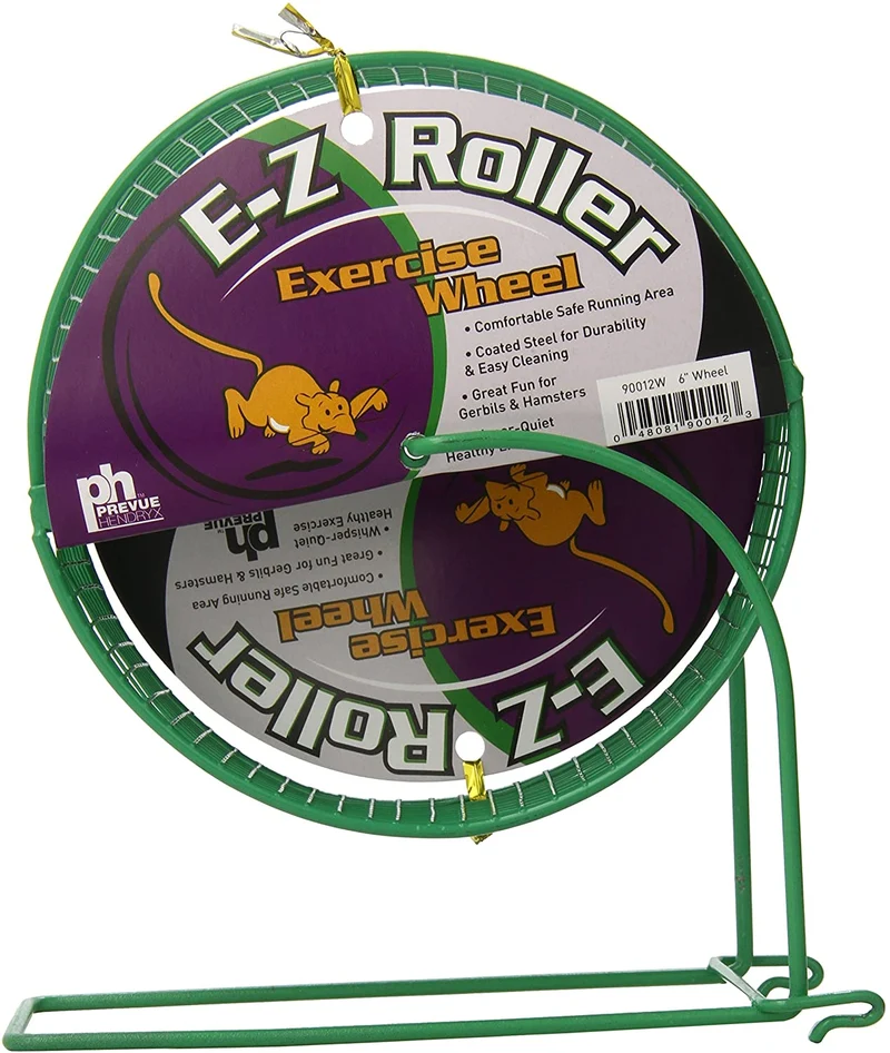 prevue Pet Productos spv90012 Malla de alambre rueda de hámster Juguete para animales pequeños, 15,2 cm), colores Vary