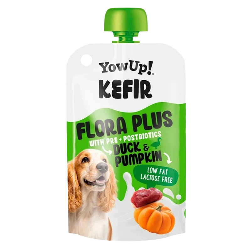 YowUp Flora Plus Kéfir con Pato y Calabaza para Perros 115 g