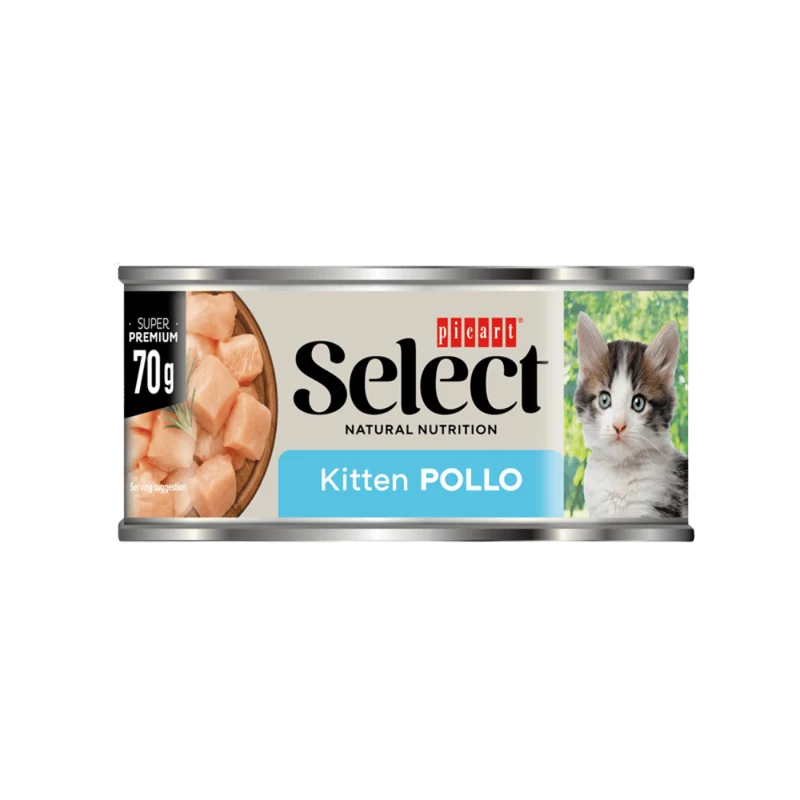 Picart Select Kitten Pollo Comida Húmeda para Gatitos