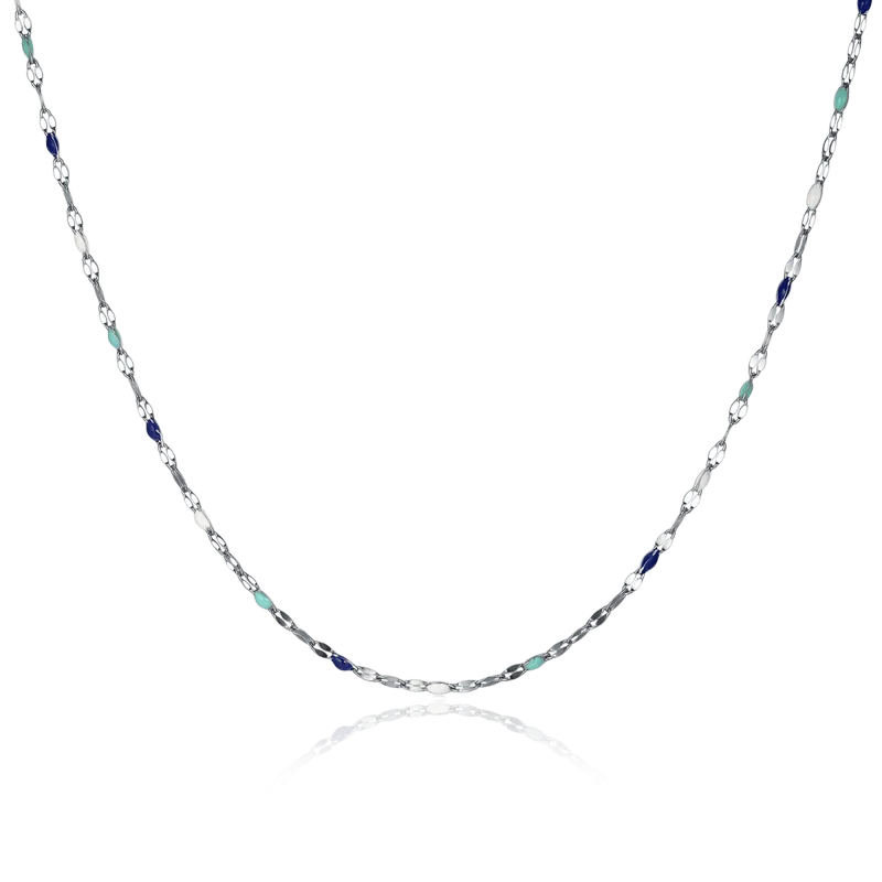 Collar Azul Pintoresco