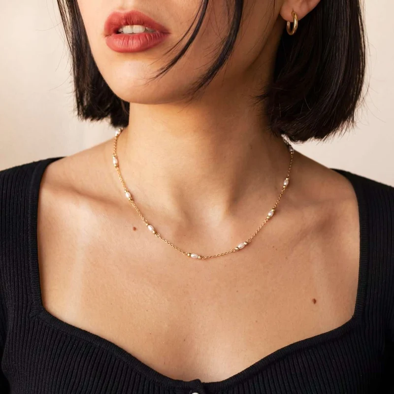 Collar Cuentas Elegantes