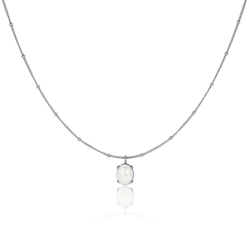 Collar Ópalo Iridiscente