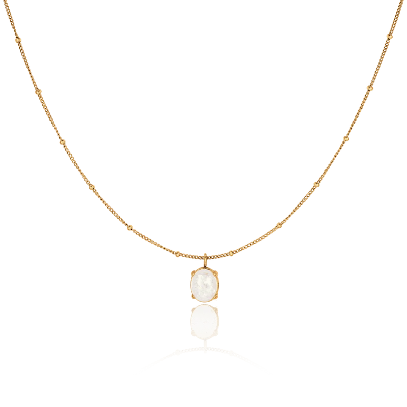 Collar Ópalo Iridiscente
