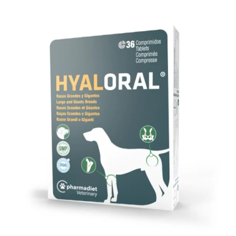 HYALORAL CLASIC PERRO RAZA GRANDE 36 COMPRIMIDOS