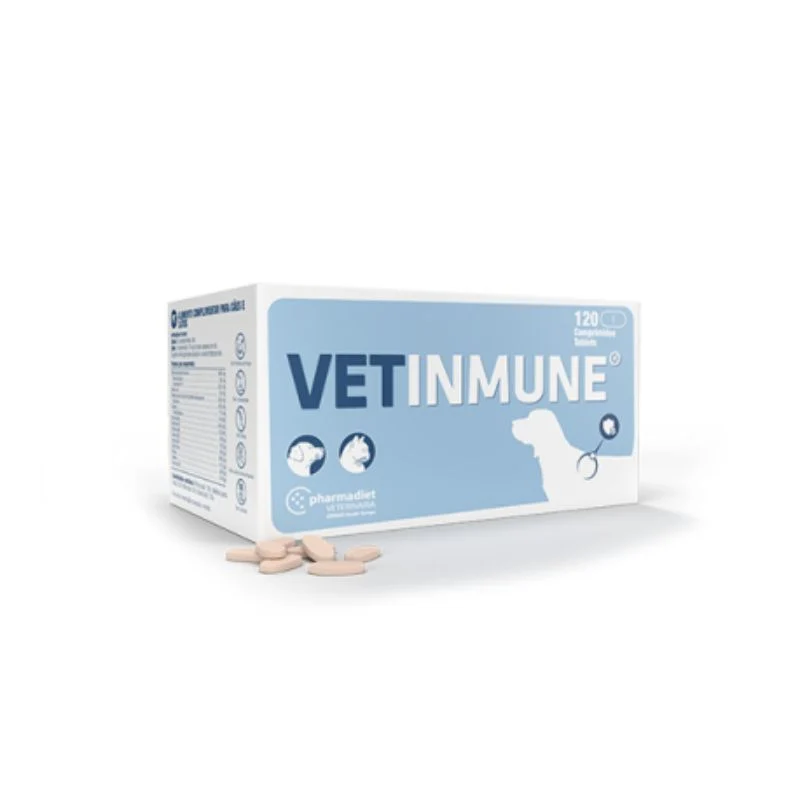 VETINMUNE PARA PERROS Y GATOS 120 COMPRIMIDOS