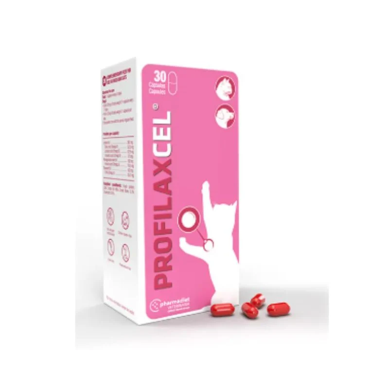 PROFILAXCEL PARA PERROS Y GATOS 30 CAPSULAS